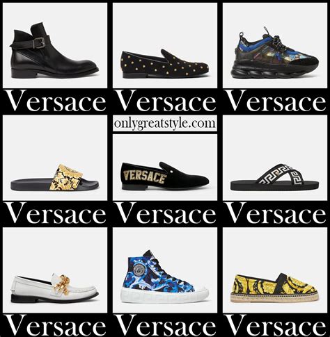 versace new shoes collection 2021|Versace shoes on sale.